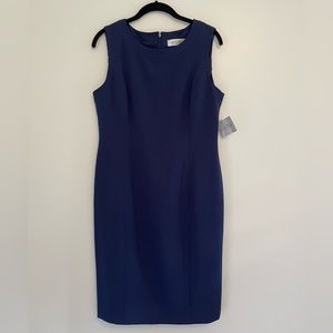 NWT Kasper Sleeveless Sheath Dress